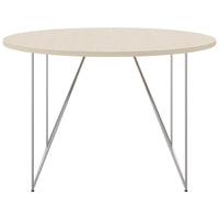 Table de réunion AIR | Rond, Ø 1200 mm (4 personnes), érable