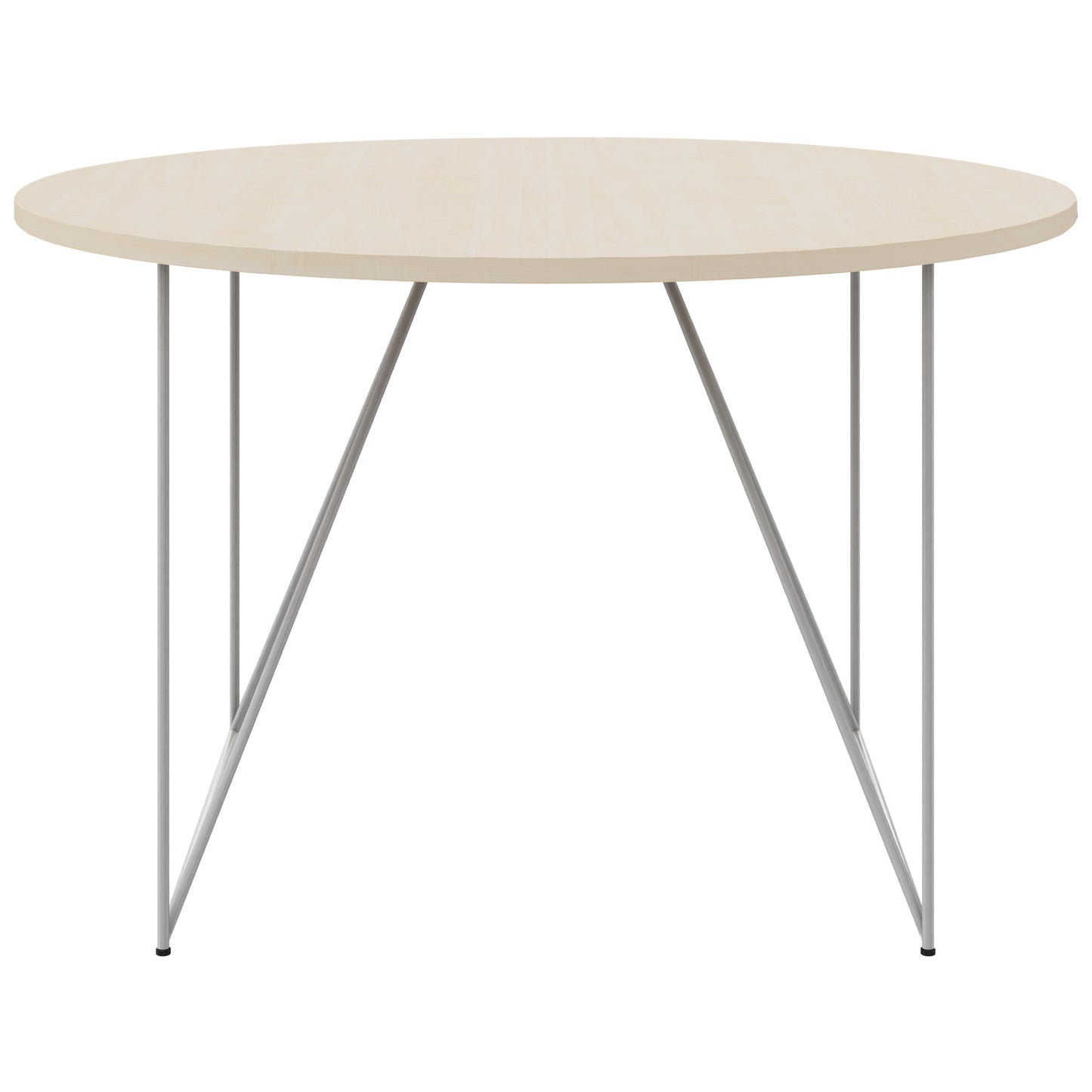 Table de réunion AIR | Rond, Ø 1200 mm (4 personnes), érable