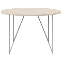 Table de réunion AIR | Rond, Ø 1200 mm (4 personnes), érable