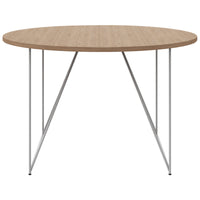 Table de réunion AIR | Rond, Ø 1200 mm (4 personnes), chêne ambré