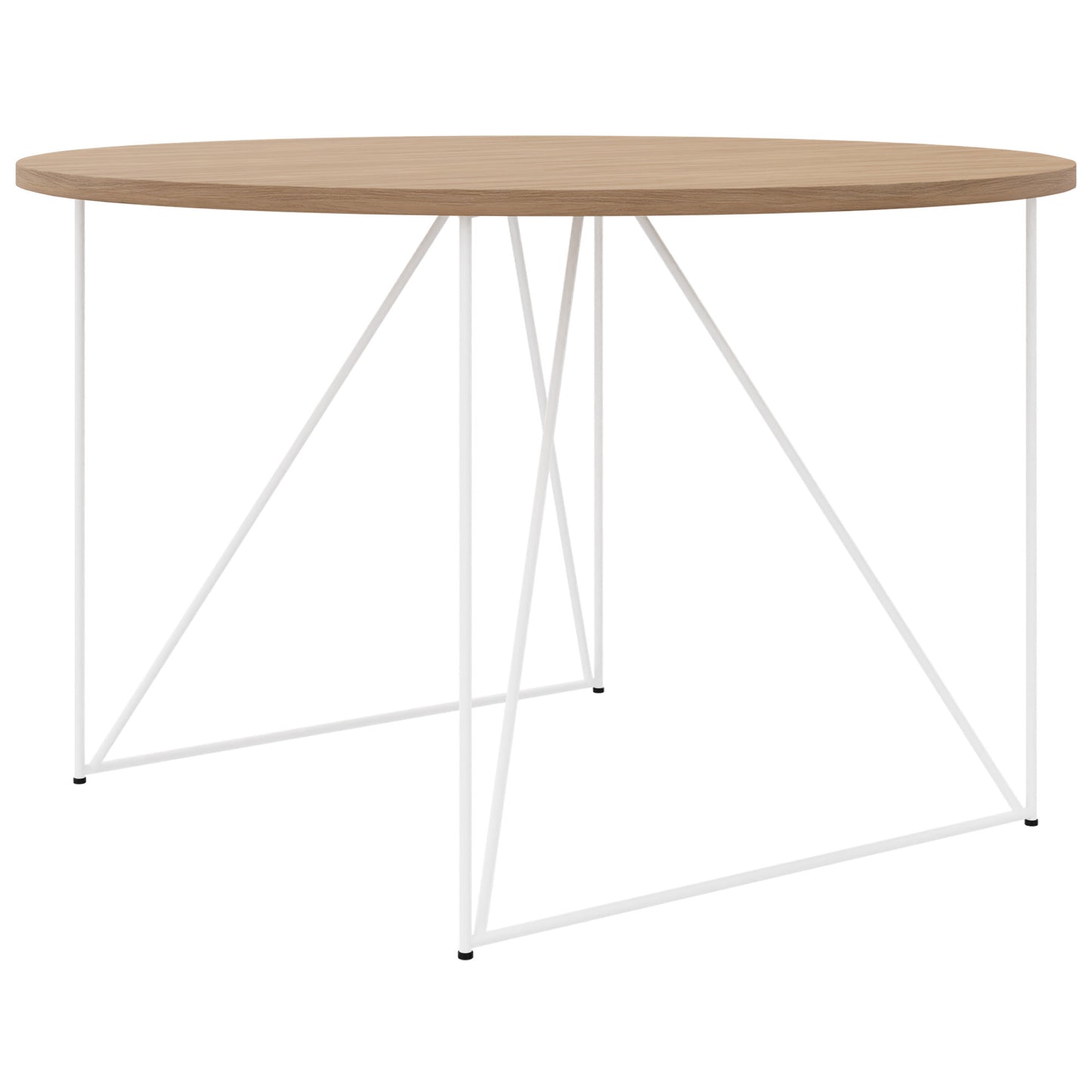 Table de réunion AIR | Rond, Ø 1200 mm (4 personnes), chêne ambré