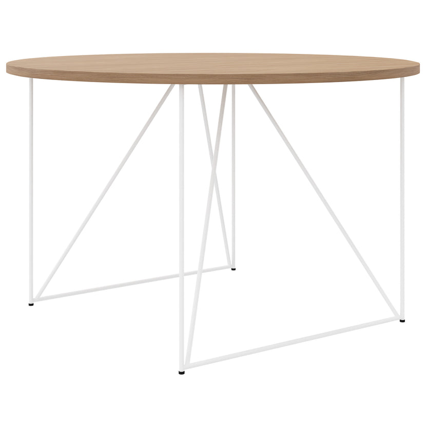 AIR Tableau de réunion | Round, Ø 1200 mm (4 personnes), chêne ambre