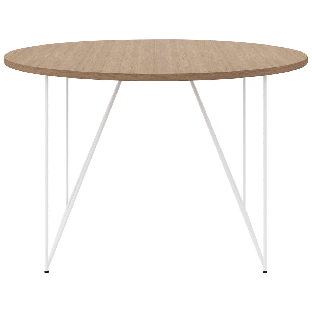 AIR Table de réunion | Rond, Ø 1200 mm (4 personnes), chêne ambré  - 2 Lightbox Main Image