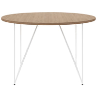 Table de réunion AIR | Rond, Ø 1200 mm (4 personnes), chêne ambré