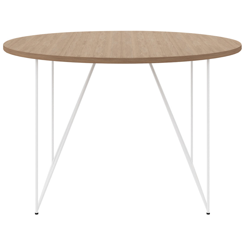 AIR Tableau de réunion | Round, Ø 1200 mm (4 personnes), chêne ambre