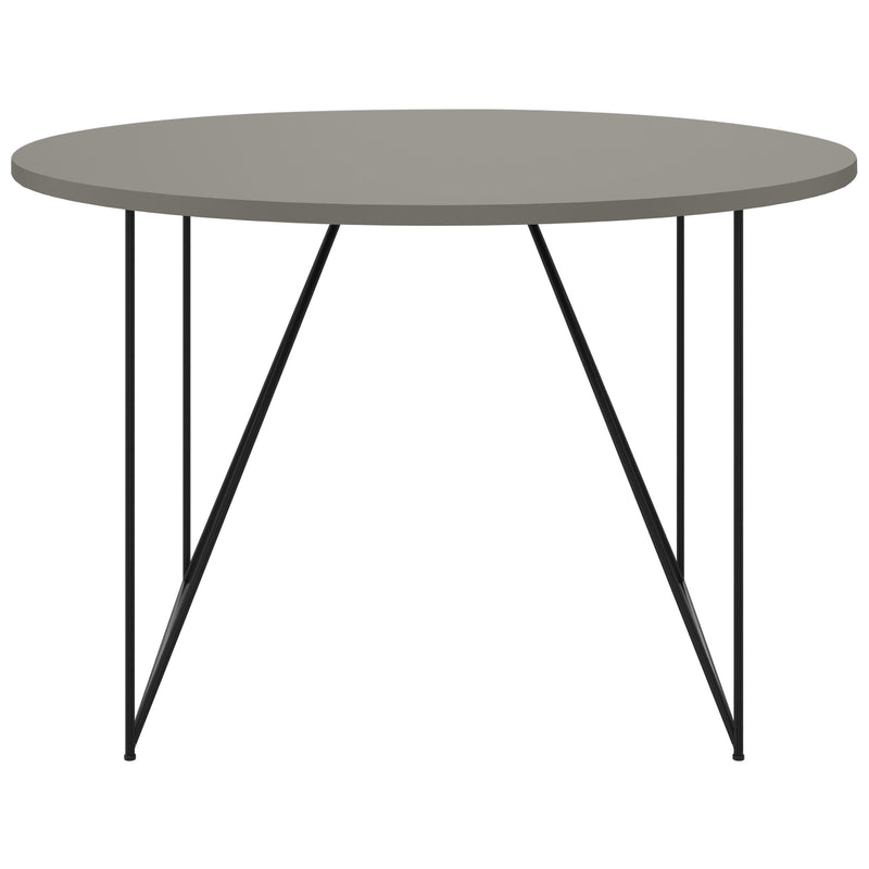 AIR Tavolo riunioni | Rotondo, Ø 1200 mm (4 persone), grigio cubanite  - 2 Main Image