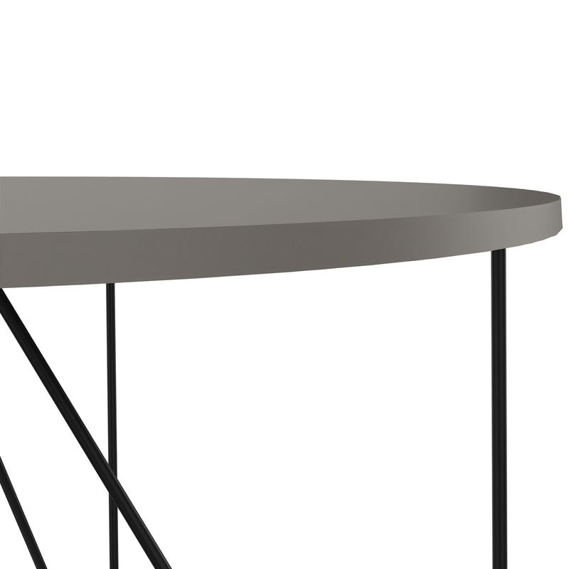 AIR Tavolo riunioni | Rotondo, Ø 1200 mm (4 persone), grigio cubanite  - 3 Main Image