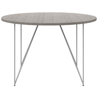 Table de réunion AIR | Rond, Ø 1200 mm (4 personnes), chêne du nord gris