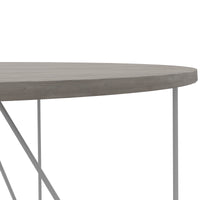 Table de réunion AIR | Rond, Ø 1200 mm (4 personnes), chêne du nord gris