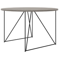 Table de réunion AIR | Rond, Ø 1200 mm (4 personnes), chêne du nord gris