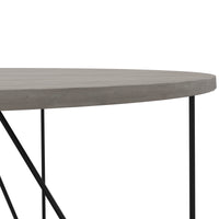 Table de réunion AIR | Rond, Ø 1200 mm (4 personnes), chêne du nord gris