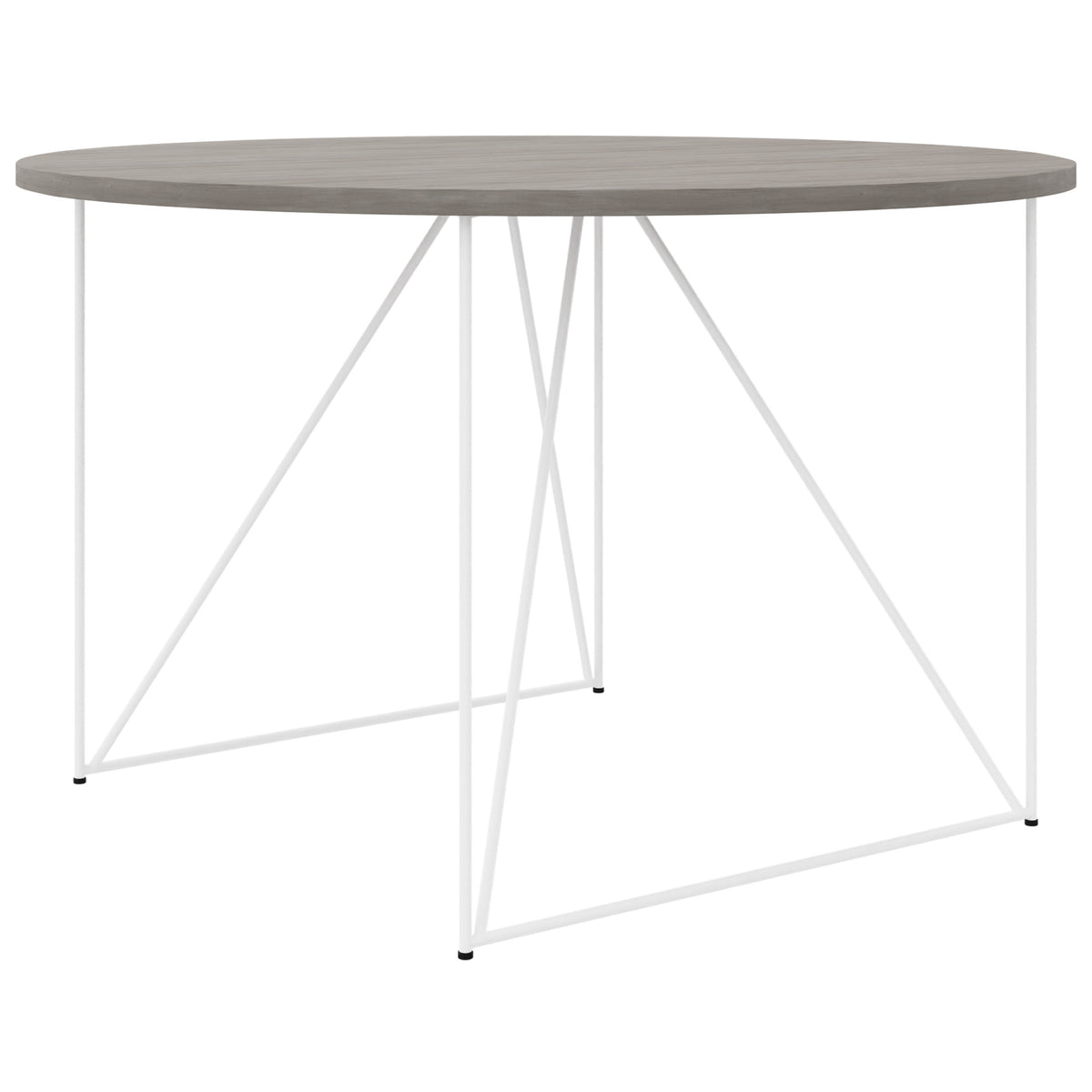 AIR Besprechungstisch | Rund, Ø 1200 mm (4 Personen), Nordeiche grau - 1 Lightbox Main Image