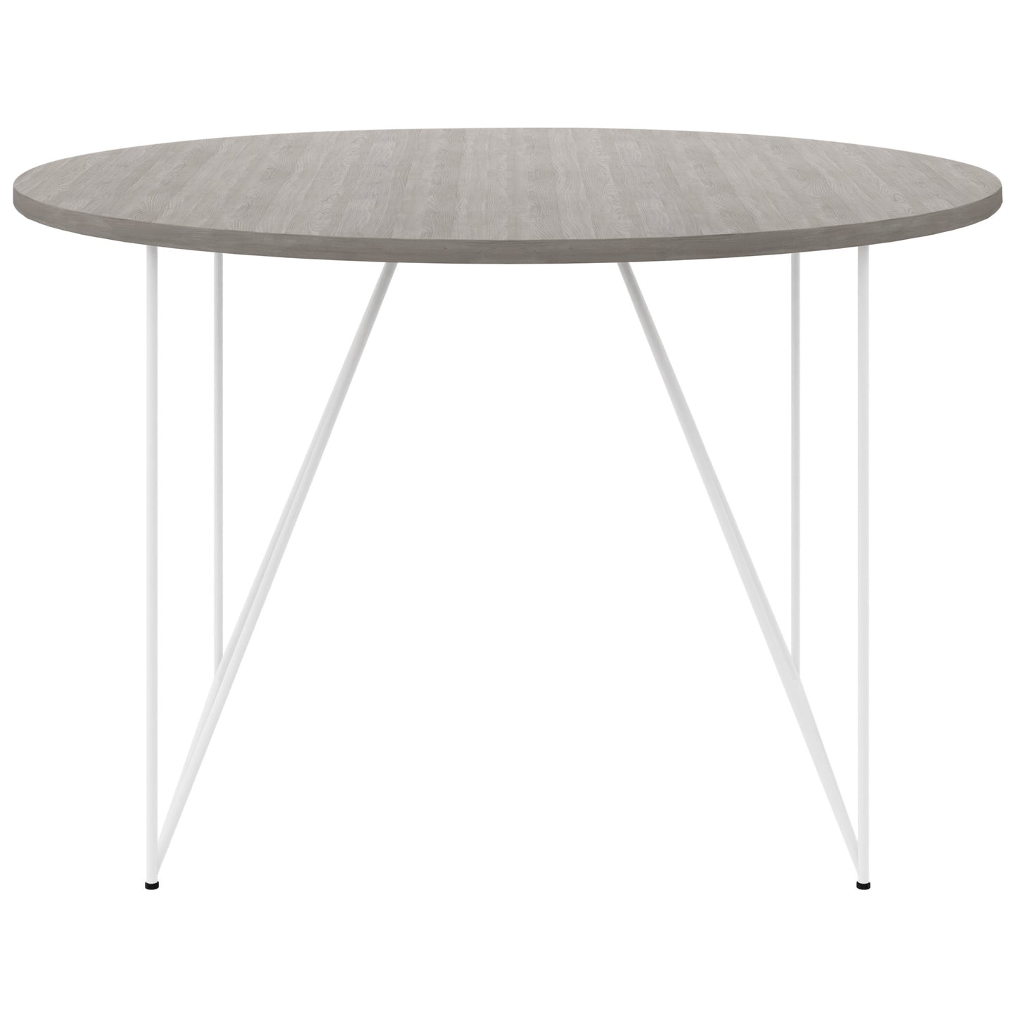 Table de réunion AIR | Rond, Ø 1200 mm (4 personnes), chêne du nord gris