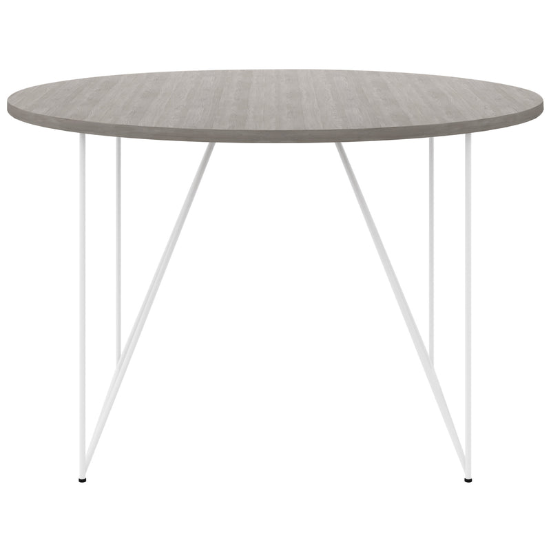 AIR Besprechungstisch | Rund, Ø 1200 mm (4 Personen), Nordeiche grau - 2 Main Image