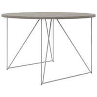 Table de réunion AIR | Rond, Ø 1200 mm (4 personnes), chêne du nord gris