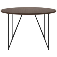 Tabella delle riunioni aeree | Round, Ø 1200 mm (4 persone), noce