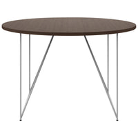 Tabella delle riunioni aeree | Round, Ø 1200 mm (4 persone), noce