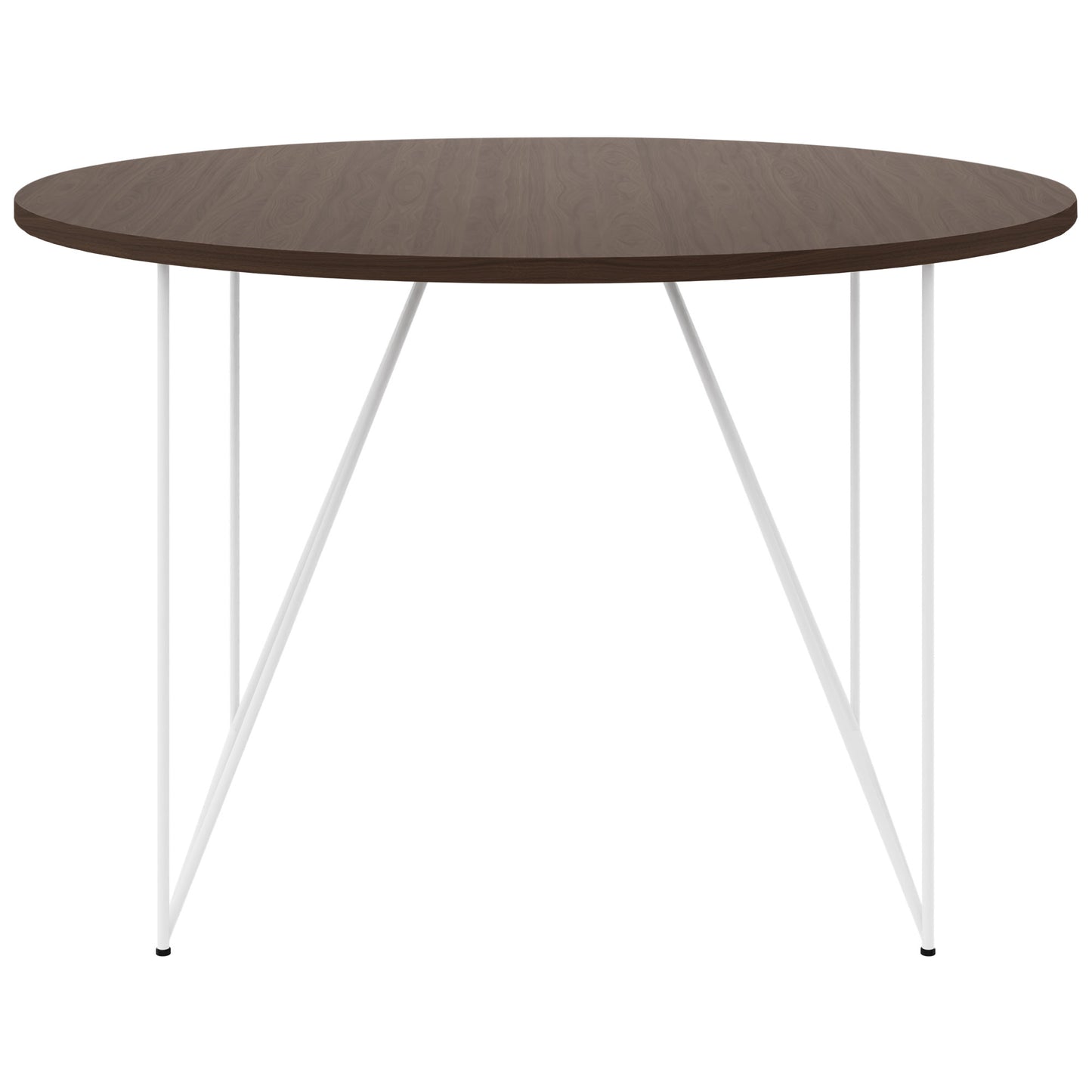 Tabella delle riunioni aeree | Round, Ø 1200 mm (4 persone), noce