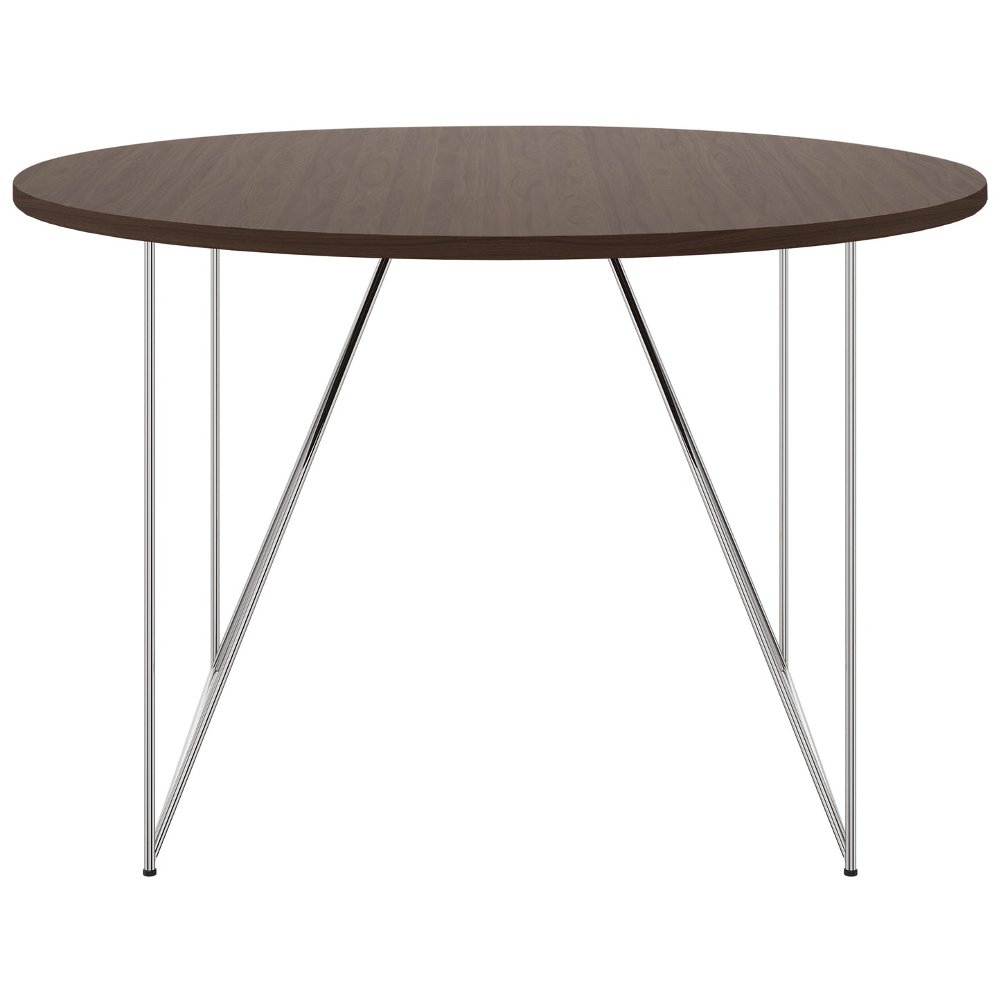 Tabella delle riunioni aeree | Round, Ø 1200 mm (4 persone), noce