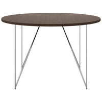 Tabella delle riunioni aeree | Round, Ø 1200 mm (4 persone), noce