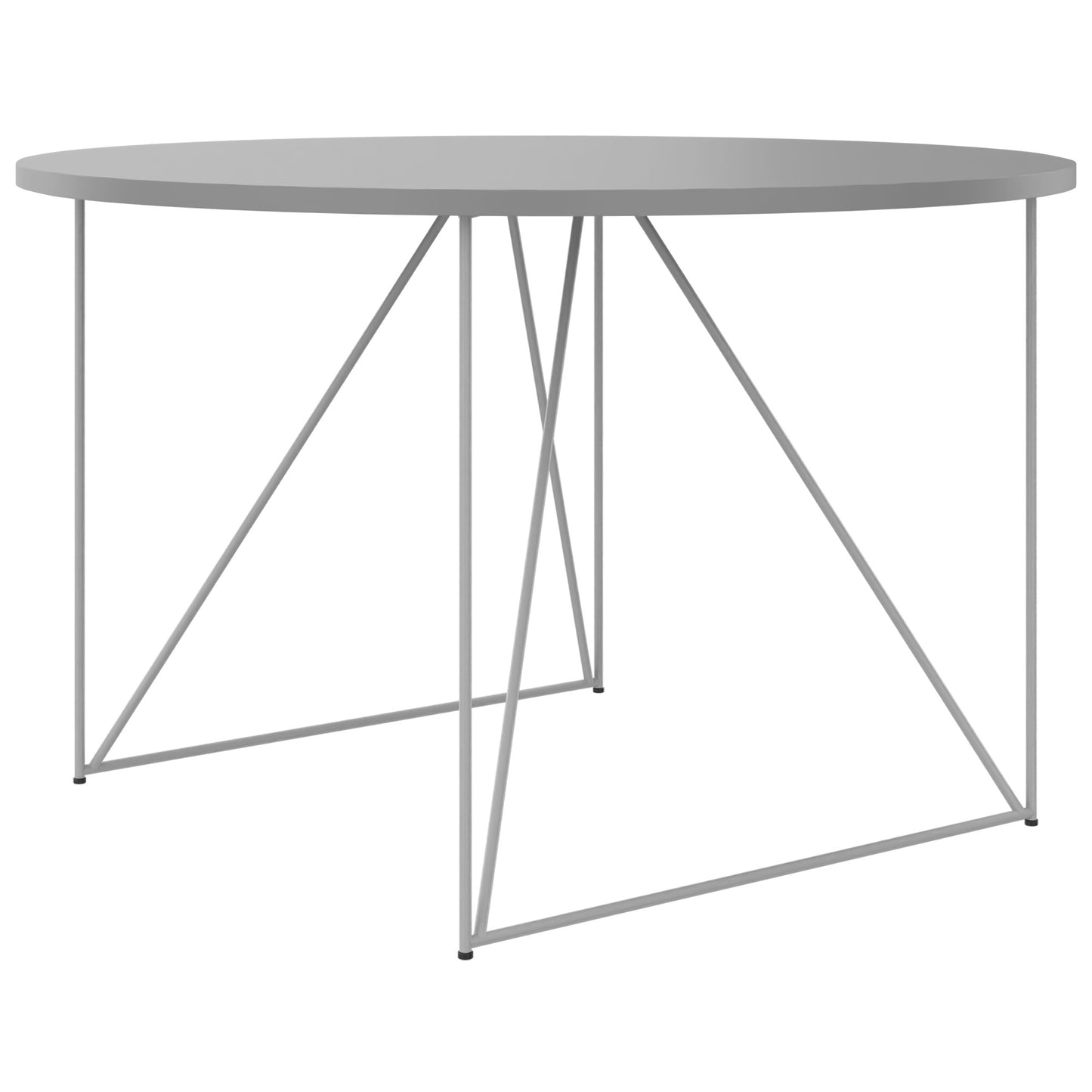 Table de réunion AIR | Rond, Ø 1200 mm (4 personnes), gris perle