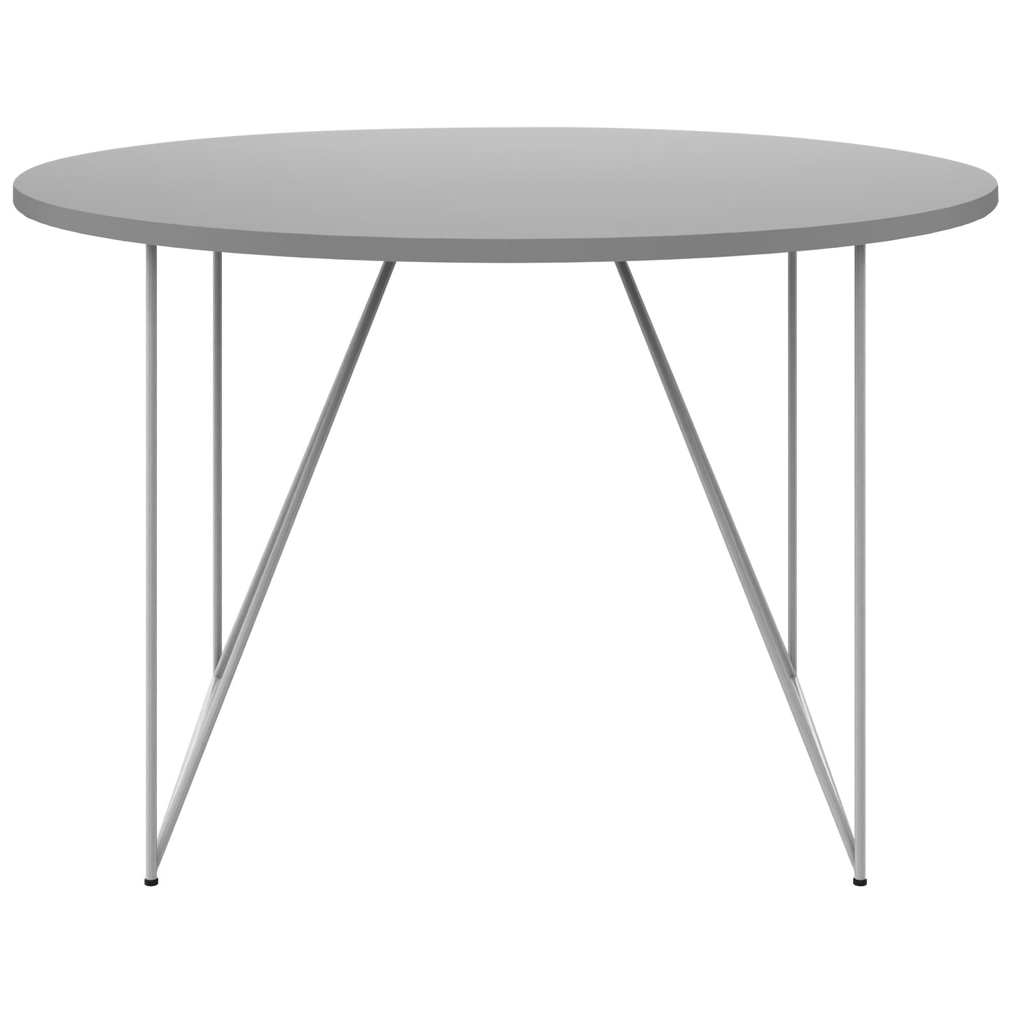 Table de réunion AIR | Rond, Ø 1200 mm (4 personnes), gris perle