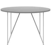 Table de réunion AIR | Rond, Ø 1200 mm (4 personnes), gris perle