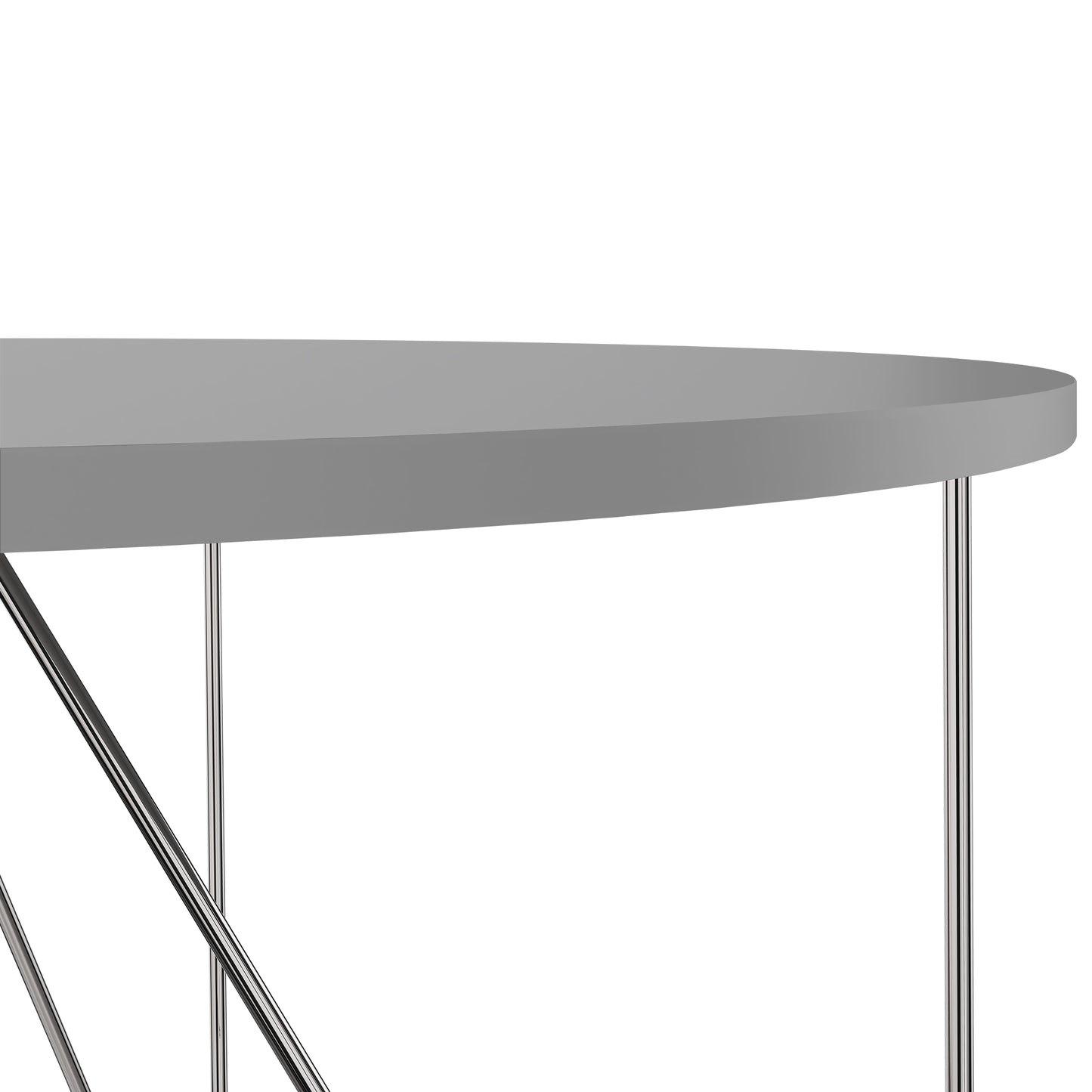 Table de réunion AIR | Rond, Ø 1200 mm (4 personnes), gris perle