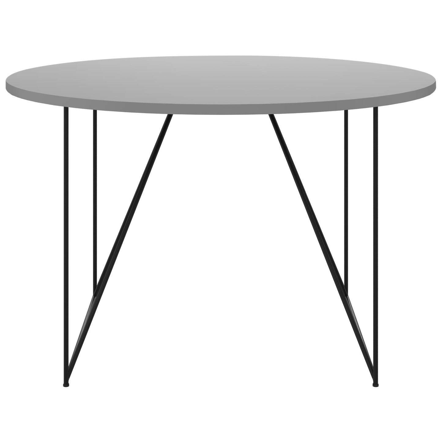 Table de réunion AIR | Rond, Ø 1200 mm (4 personnes), gris perle