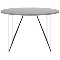 Table de réunion AIR | Rond, Ø 1200 mm (4 personnes), gris perle