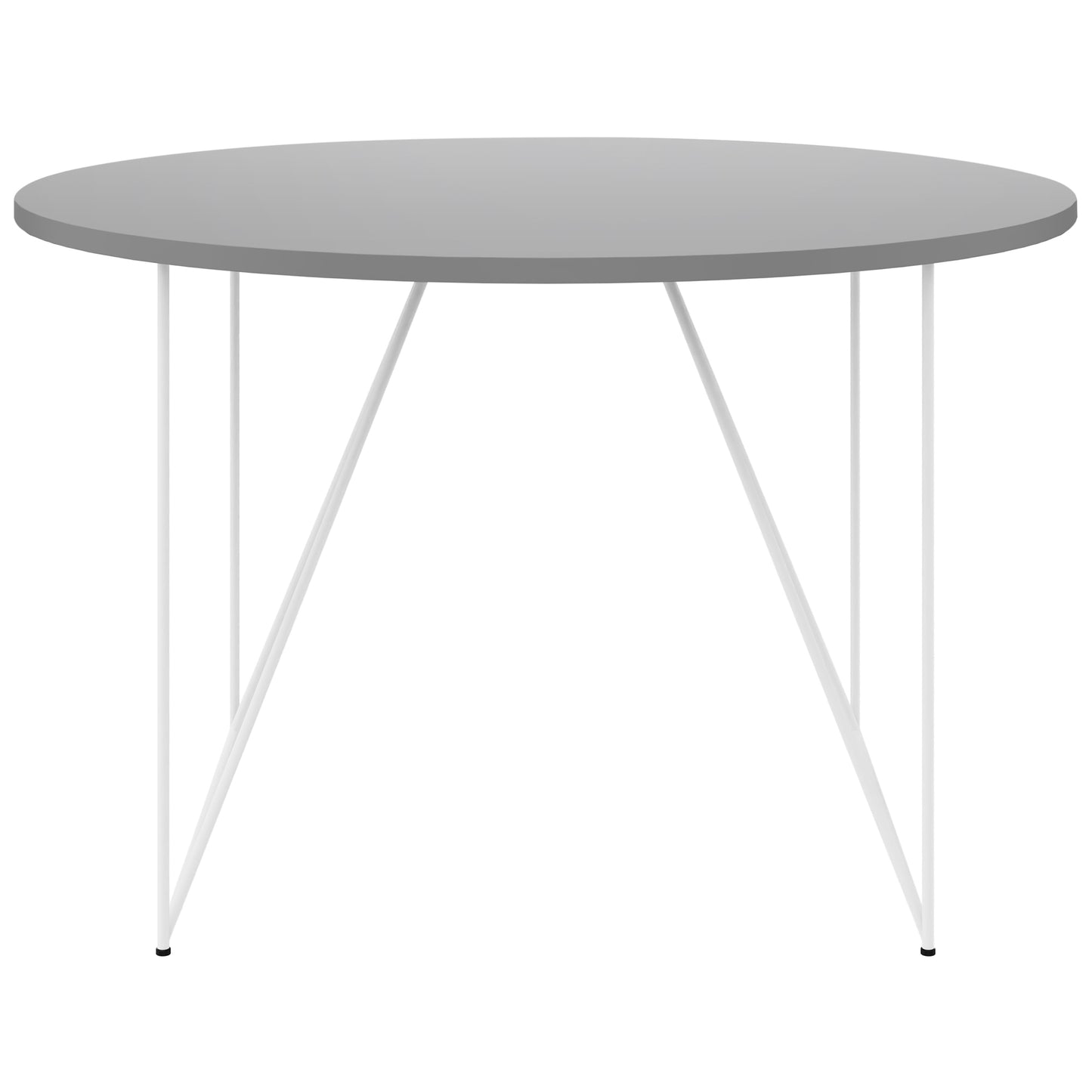 Table de réunion AIR | Rond, Ø 1200 mm (4 personnes), gris perle