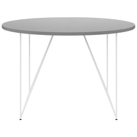 Table de réunion AIR | Rond, Ø 1200 mm (4 personnes), gris perle