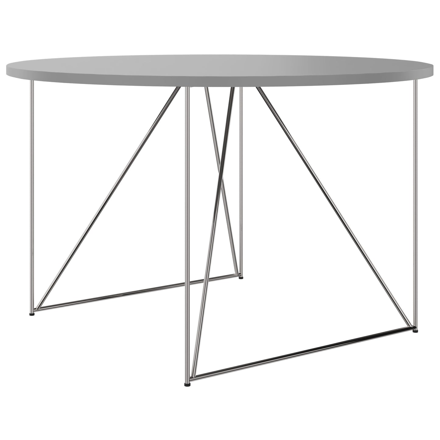 Table de réunion AIR | Rond, Ø 1200 mm (4 personnes), gris perle