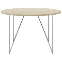 Table de réunion AIR | Rond, Ø 1200 mm (4 personnes), cendre de sable