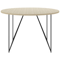 Table de réunion AIR | Rond, Ø 1200 mm (4 personnes), cendre de sable