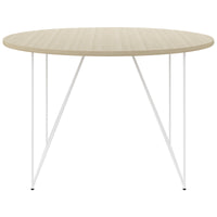 Table de réunion AIR | Rond, Ø 1200 mm (4 personnes), cendre de sable