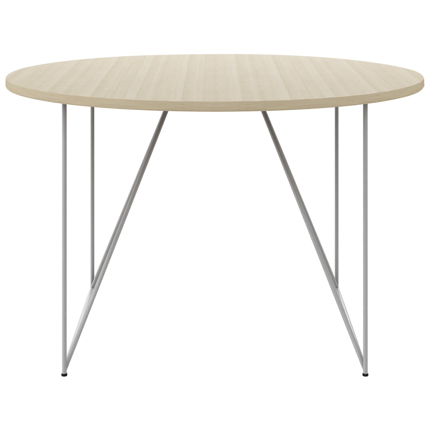 Table de réunion AIR | Rond, Ø 1200 mm (4 personnes), cendre de sable