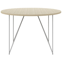 Table de réunion AIR | Rond, Ø 1200 mm (4 personnes), cendre de sable