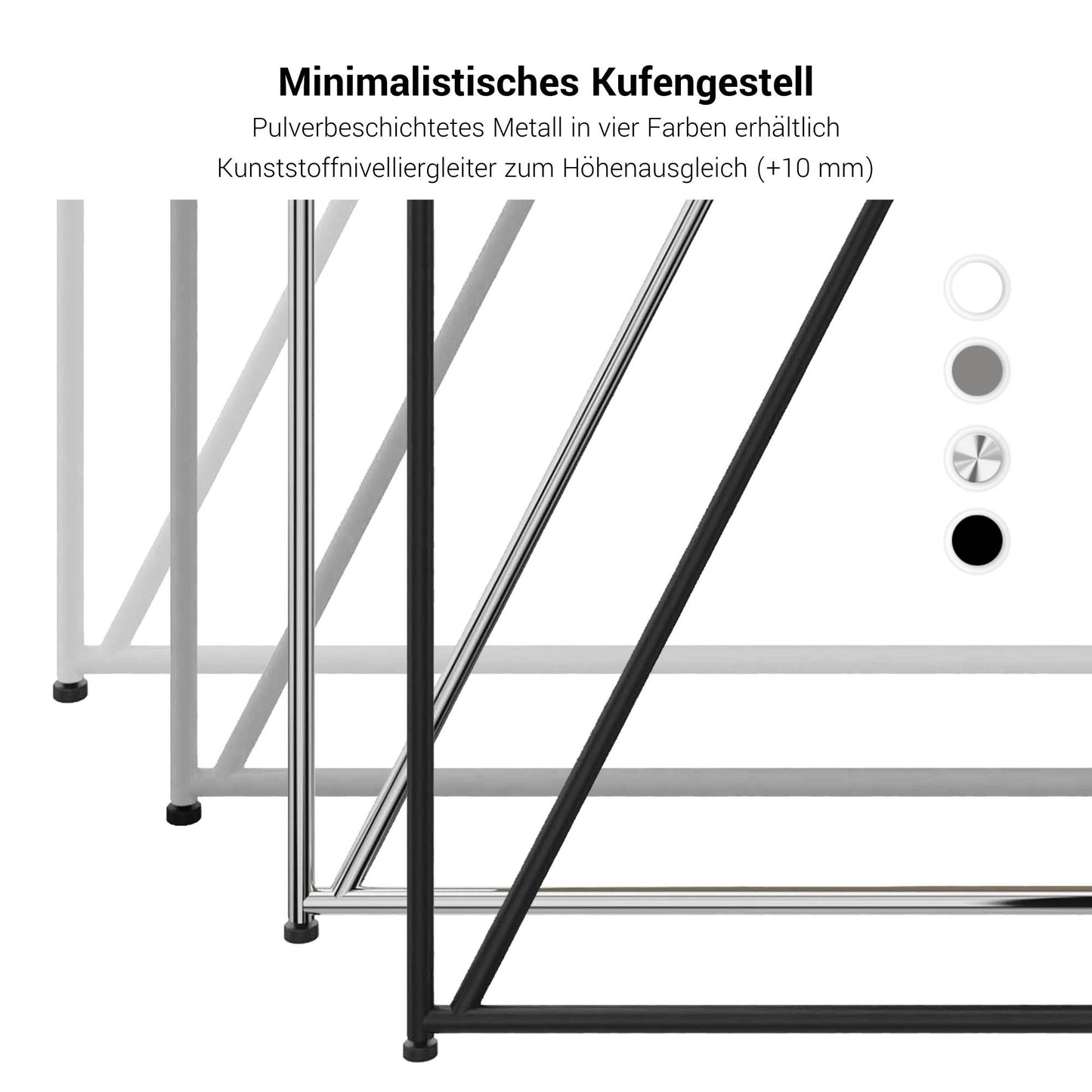 AIR Besprechungstisch | Rund, Ø 1200 mm (4 Personen), Weiß