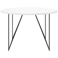 AIR meeting table | Round, Ø 1200 mm (4 people), white - 2 Thumbnail Image
