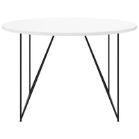 Table de réunion AIR | Rond, Ø 1200 mm (4 personnes), blanc