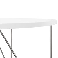 Table de réunion AIR | Rond, Ø 1200 mm (4 personnes), blanc