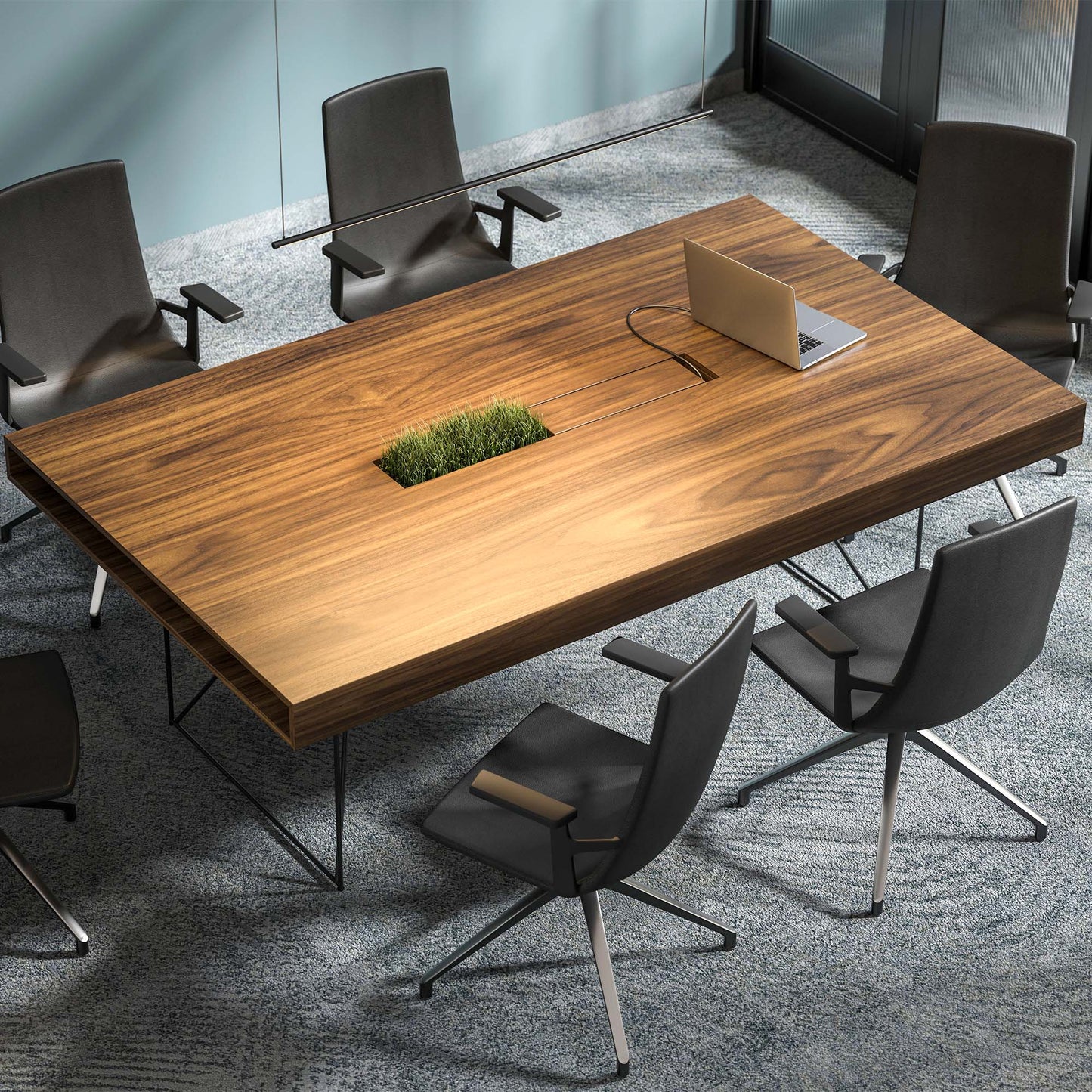 AIR EXECUTIVE Konferenztisch | 2200 x 1300 mm (8 Personen)