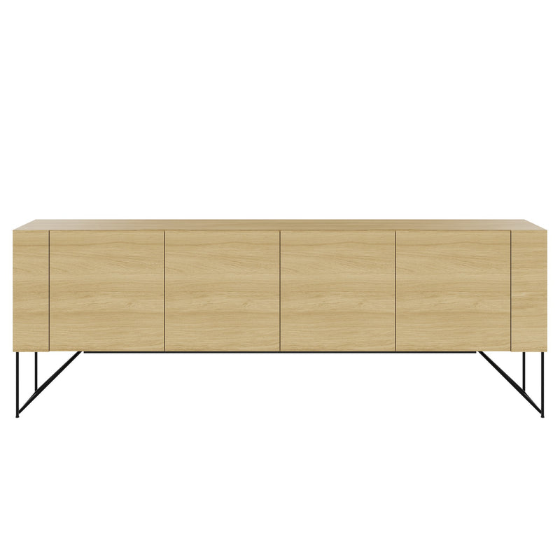 AIR EXECUTIVE Sideboard | 2200 x 780 mm, Echtholzfurnier - 3 Main Image