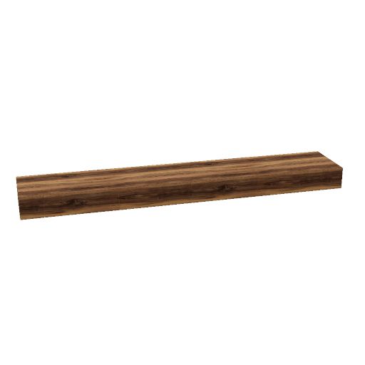 AIR EXECUTIVE Wandregal | 2200 x 150 mm, Echtholzfurnier