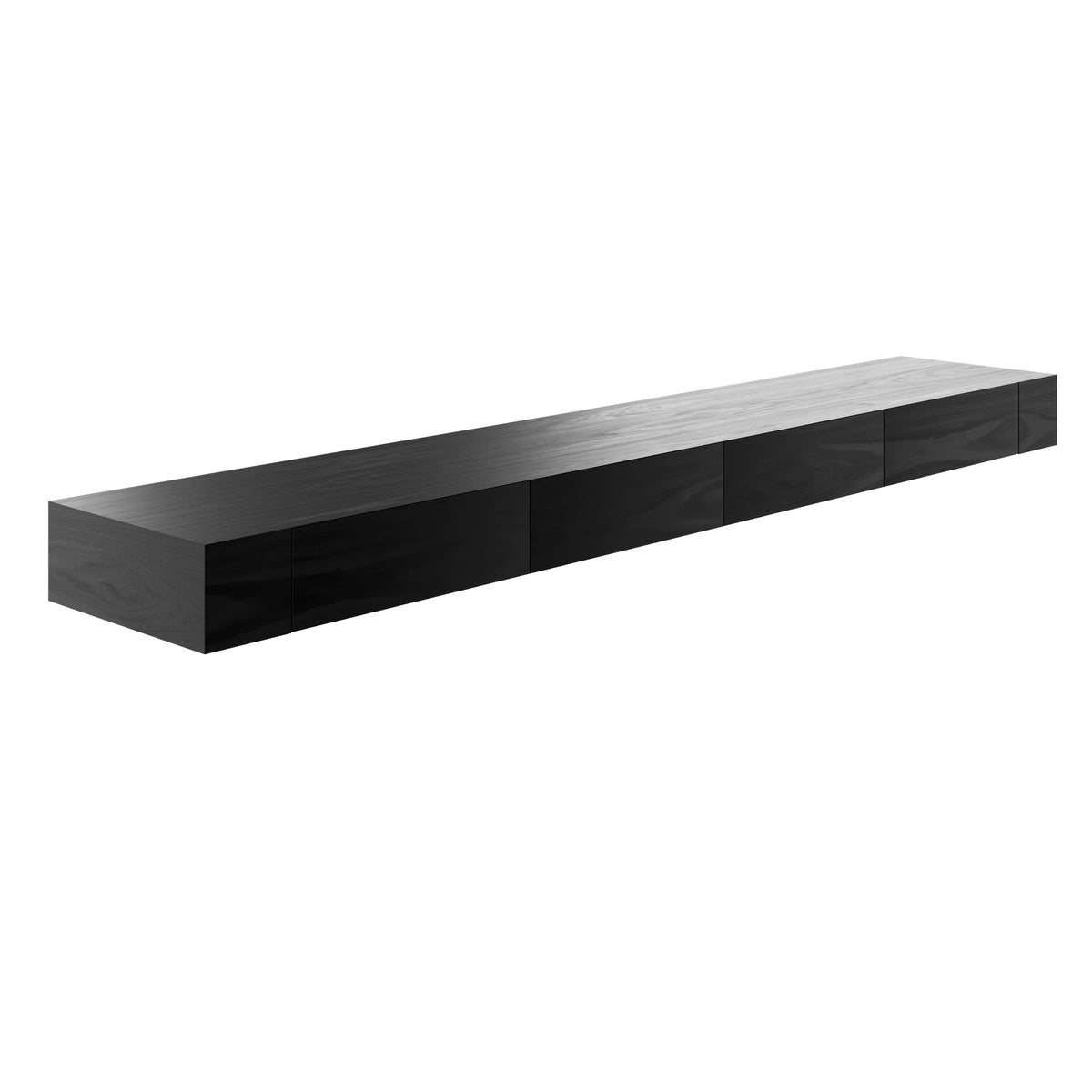 AIR EXECUTIVE Wandregal | 2200 x 150 mm, Echtholzfurnier