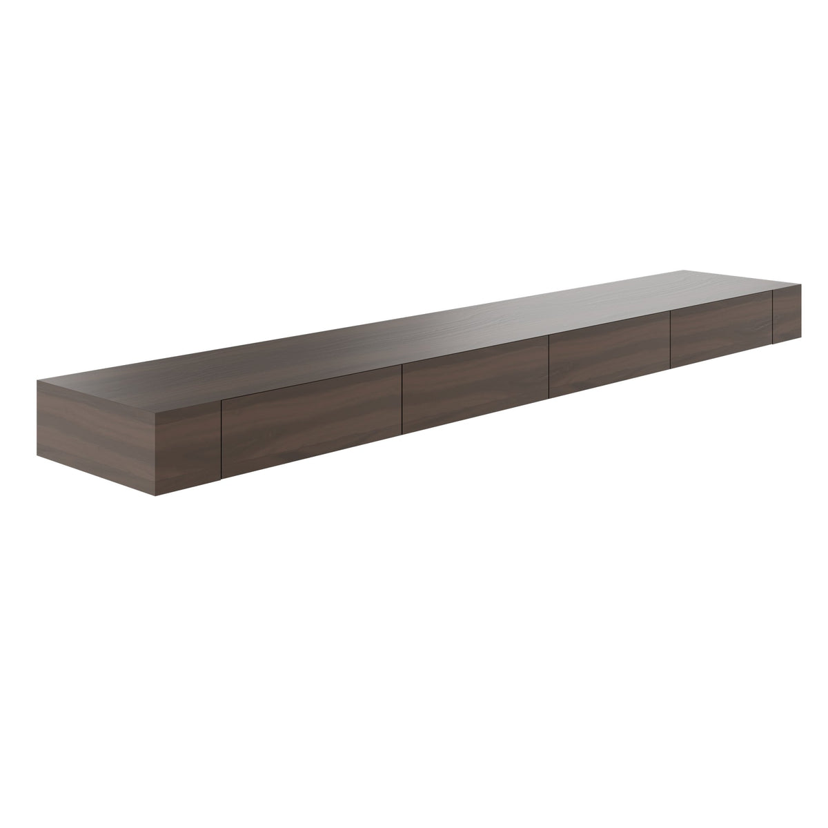 AIR EXECUTIVE Wandregal | 2200 x 150 mm, Echtholzfurnier