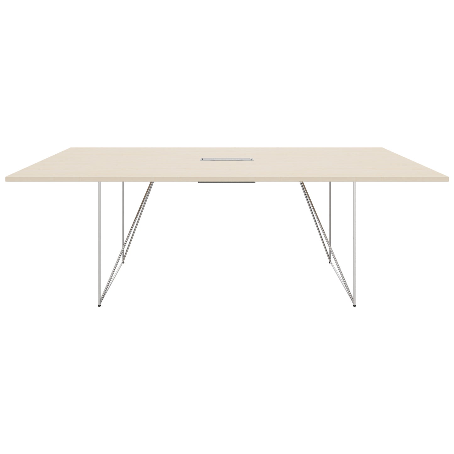 AIR conference table | Electrified, 2200 x 1300 mm, maple