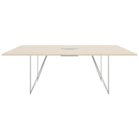 AIR conference table | Electrified, 2200 x 1300 mm, maple