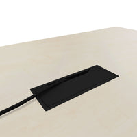 AIR conference table | Electrified, 2200 x 1300 mm, maple